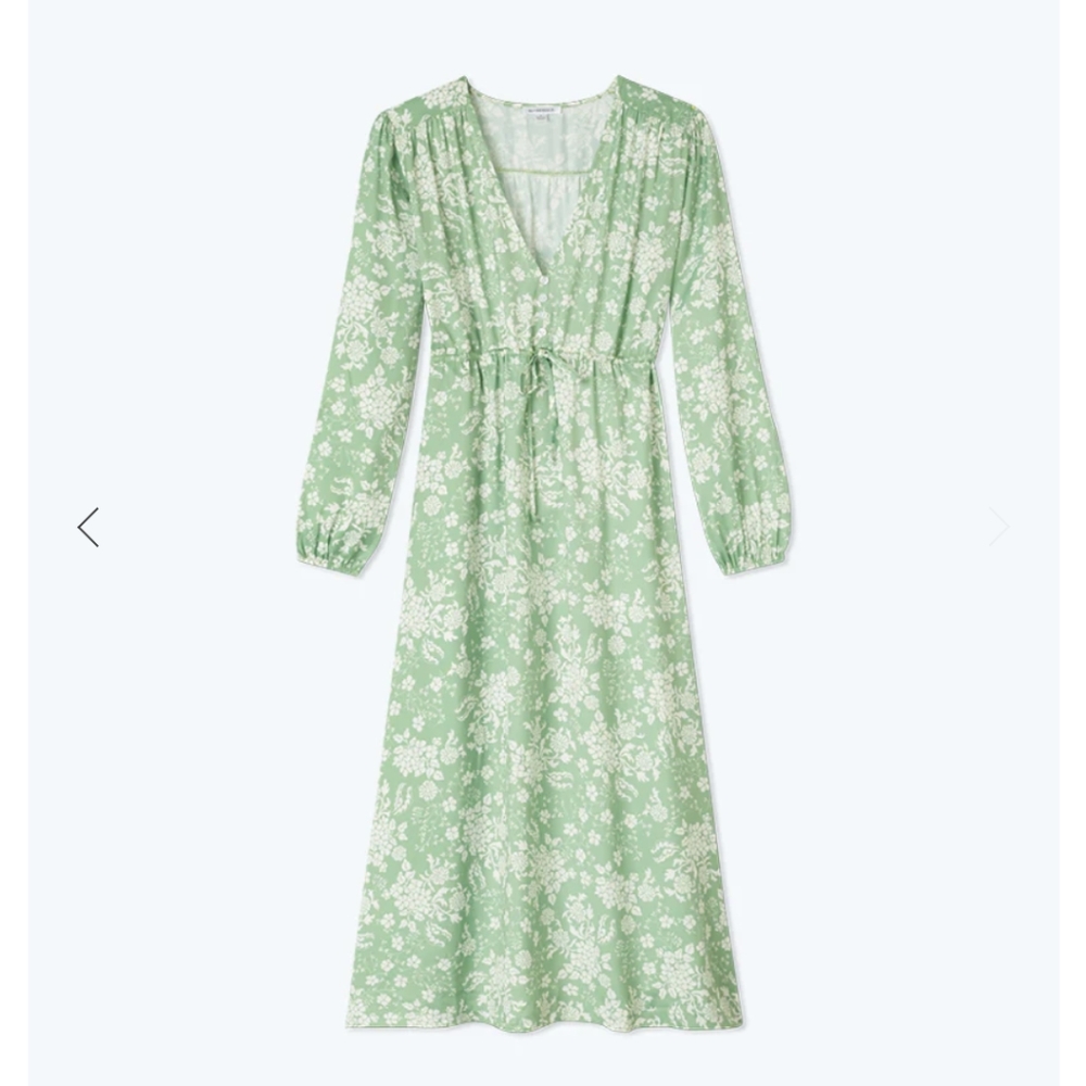 The Cinched Waist Caftan Dress